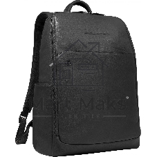 Рюкзак мужской Piquadro Black Square CA6501B3/N, кожа, черный