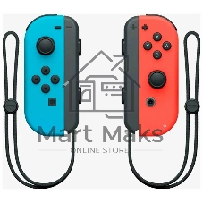 Игровая приставка Nintendo Switch OLED сине-красный