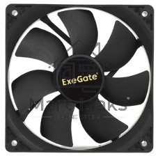 Вентилятор для корпуса ExeGate ExtraPower EP12025B3P черный, 120 мм, 1850 об/мин, 30 дБ, 3 pin