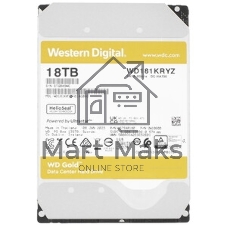Жесткий диск Western Digital SATA 18Tb 7200RPM 6Gb/S 512MB GOLD WD181KRYZ