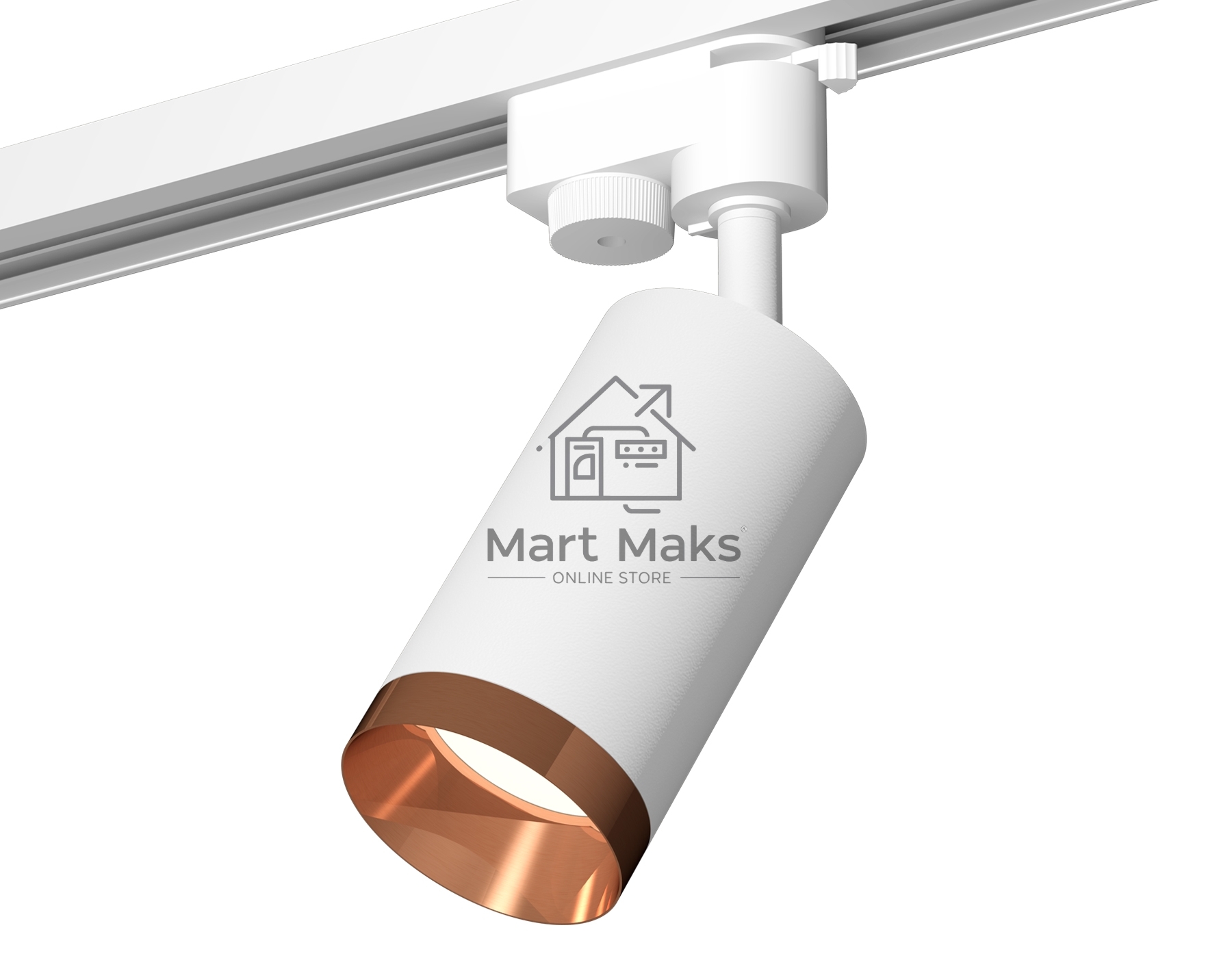 Светильник Ambrella light XT6322065 SWH/PPG белый песок/золото розовое полированное MR16 GU5.3 (A2520, C6322, N6135)