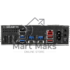 Материнская плата Gigabyte X870E EAGLE WIFI7, AM5, AMD X870E, 4xDDR5, 4xSATA, 4xM.2, 1xPCIe 5.0 x16, 1xPCIe 4.0 x16, 1xPCIe 3.0 x16, 1xHDMI, 1x5Gb LAN, Wi-Fi 7, Bluetooth 5.4, 2xUSB-C 40Gbps (USB4), 2xUSB-A 10Gbps, 4xUSB-A 5Gbps, 2xUSB-A 2.0, 3x3.5 мм + S/PDIF оптический, 7.1, чёрный, ATX