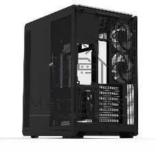 Компьютерный корпус ZALMAN MidTower P60 black (ATX, без БП, 2xUSB 3.0+USB Type C, 5x120мм ARGb) (Zalman P60 Black)