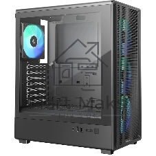 Корпус DeepCool CC550 4F, Midi-Tower, чёрный, 4 x 120 мм