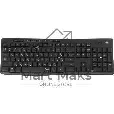 Комплект клавиатура+мышь Logitech MK295 беспроводной, USB, чёрный