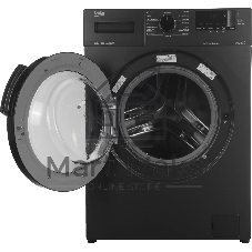 Стиральная машина Beko WSPE 6H612A черный, загрузка фронтальная 6,5 кг, 1200 об/мин., класс: А++