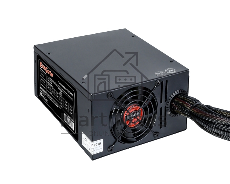 Серверный блок питания Exegate <RM-700ADS> APFC,2х8cm fan, 20+4pin/(4+4)pin+(4+4)pin, 2xPCI-E, 9xSATA