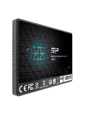 Накопитель SSD Silicon Power Slim S55, 480Gb, SATA, 2.5