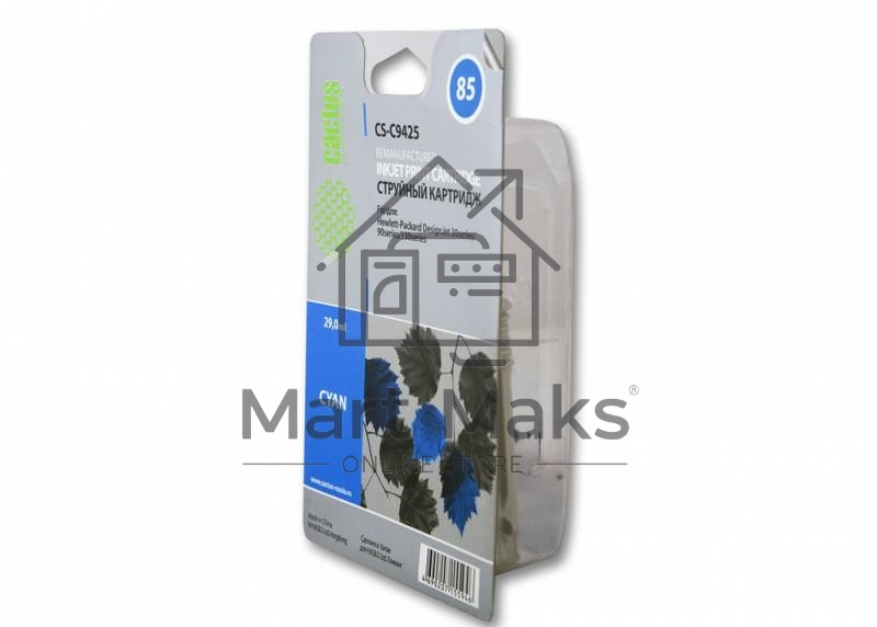 Картридж струйный Cactus CS-C9425 голубой для №85 HP DJ 30/130 (29ml)