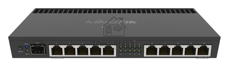 Маршрутизатор 1000M 10PORT 1SFP+ RB4011IGS+RM MIKROTIK
