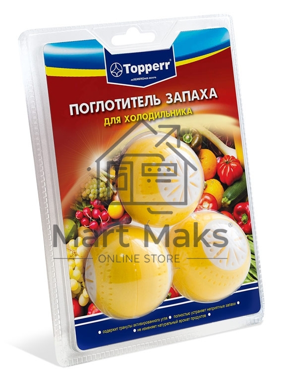 Поглотитель запаха Topperr для холодильников 3113 90гр