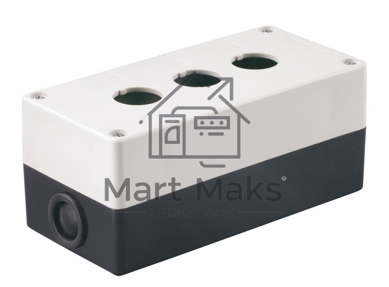 Корпус КП 103 3-м для кнопок ИЭК BKP10-3-K01