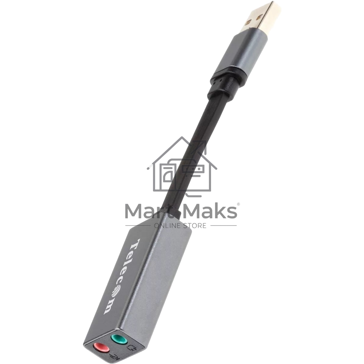 Переходник USB2.0-->audio Telecom 0.1m (TA313U)