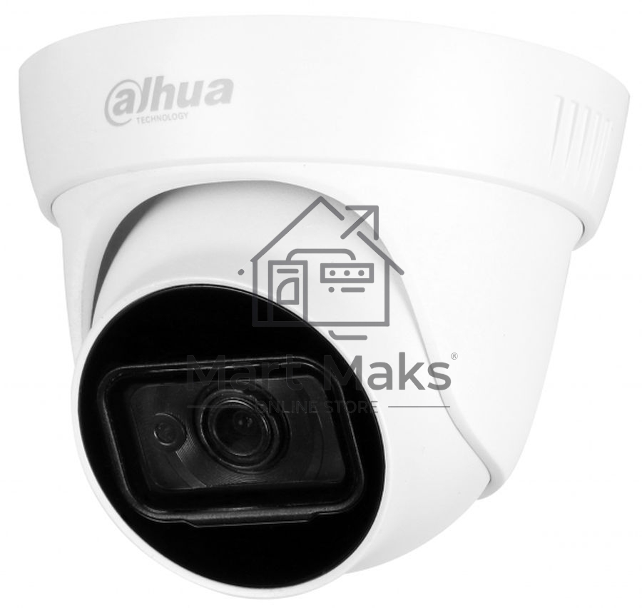 Уличная купольная IP-видеокамера DAHUA 2Мп; 1/2.8” CMOS; моторизованный объектив 2.8~12 мм; механический ИК-фильтр; чувствительность 0.008лк@F1.7; сжатие: H.265+, H.265, H.264+, H.264, MJPEG; 2 потока