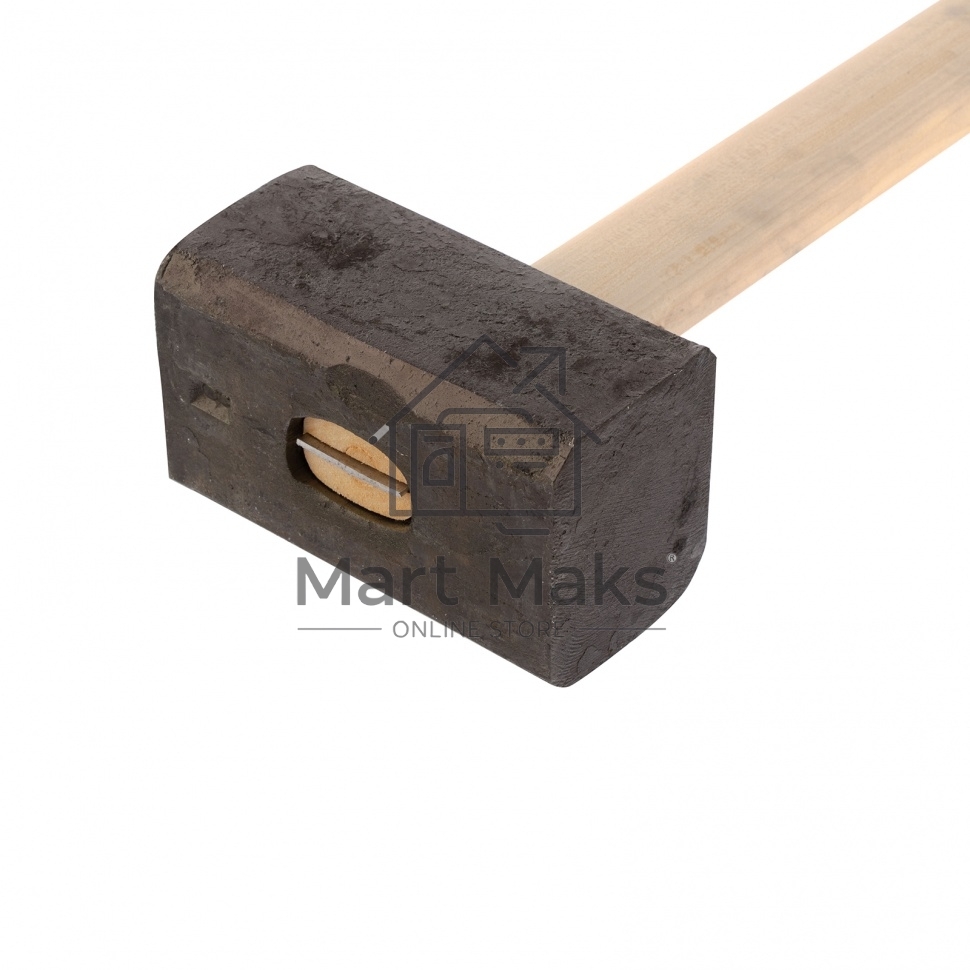 Кувалда, 8000 г, кованая головка, деревянная рукоятка 750 мм Сибртех