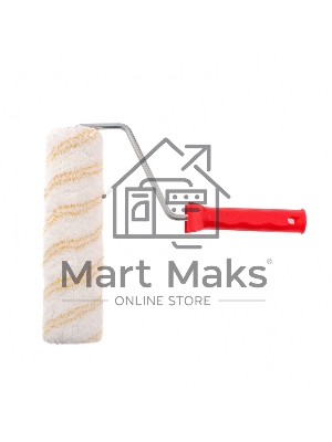 Валик Matrix МИКРОФИБРА, с ручкой 8мм, 250 мм, ворс 12 мм, D - 48 мм, D ручки - 8 мм, полиакрил