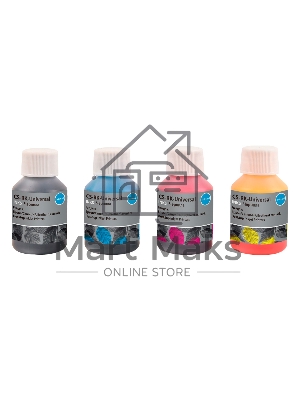 Заправочный набор Cactus CS-RK-Universal голубой/пурпурный/желтый/черный набор 4x40мл для HP/Lexmark/Canon