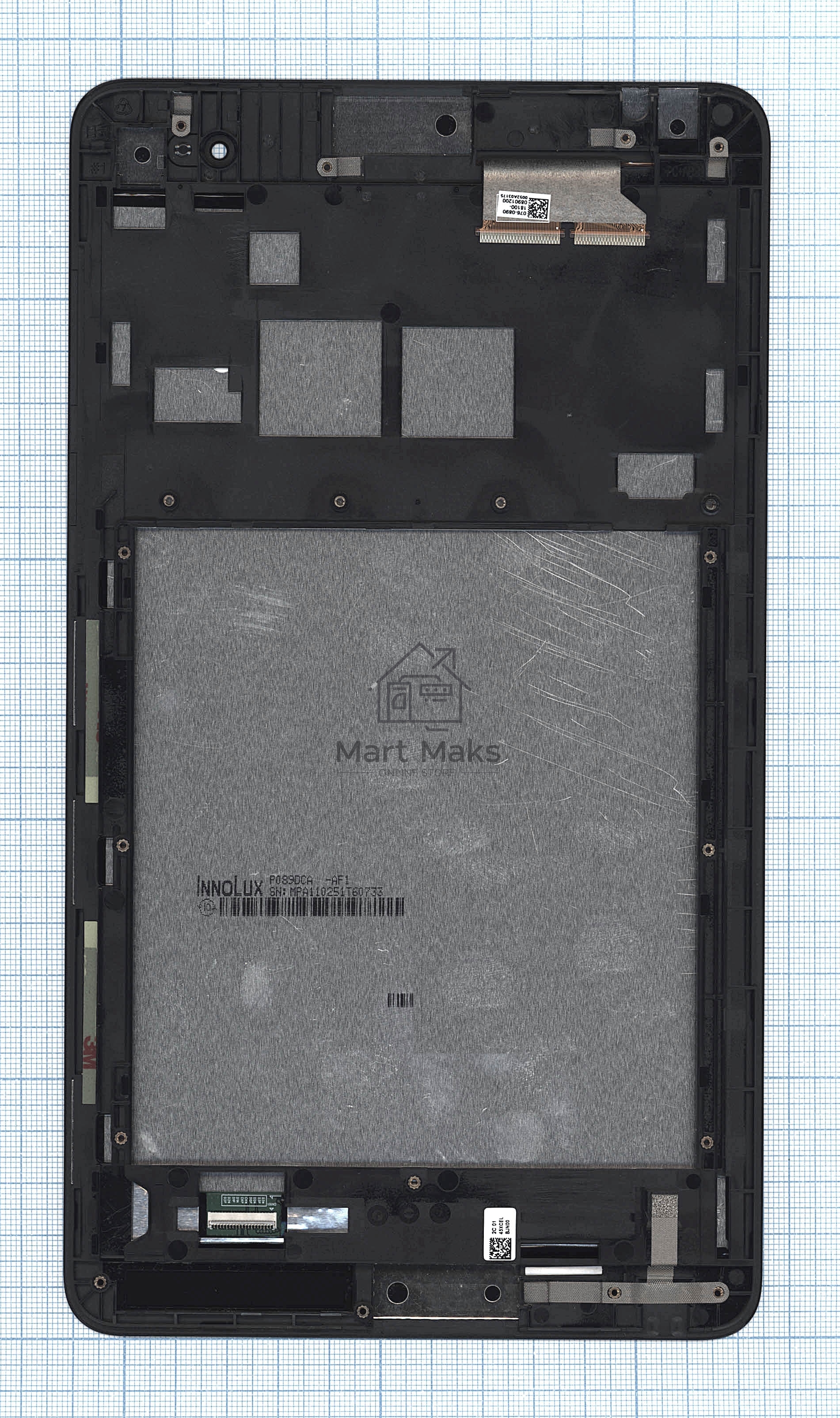 Модуль (матрица + тачскрин) для Asus Transformer Book T90 Chi черный с рамкой