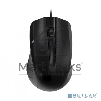 Мышь проводная CBR CM 103 черный, 1000 dpi, USB, кнопки - 3