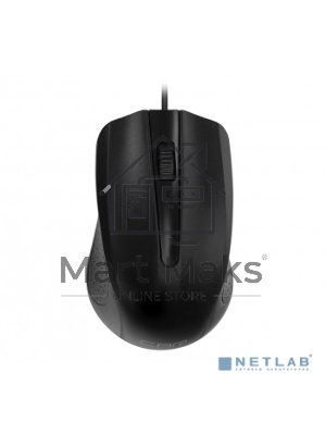 Мышь проводная CBR CM 103 черный, 1000 dpi, USB, кнопки - 3