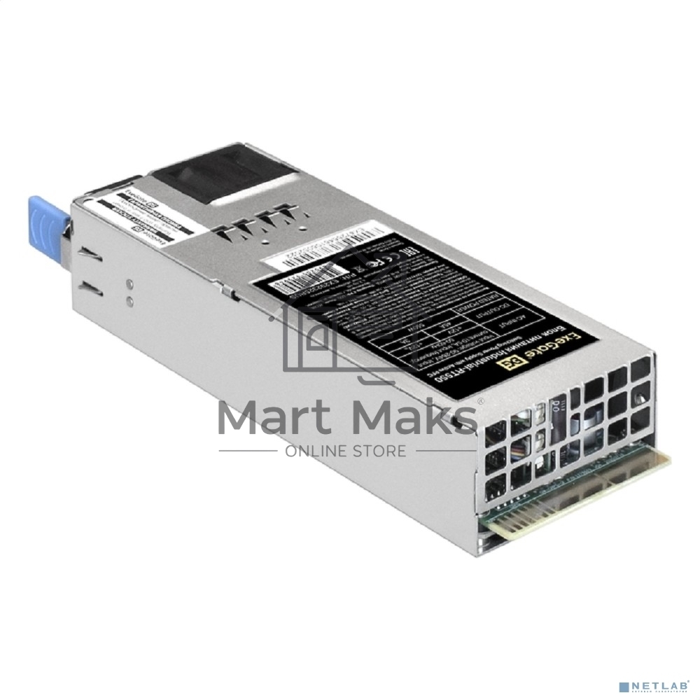 Серверный блок питания  (модуль к RTS550 Redundant) 550W ExeGate Industrial-RT550 (APFC, КПД 94%(80 PLUS Platinum), 4 cm fan)