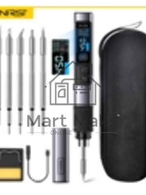 Комплект - паяльник Fnirsi HS02A + 5 наконечников + кабель