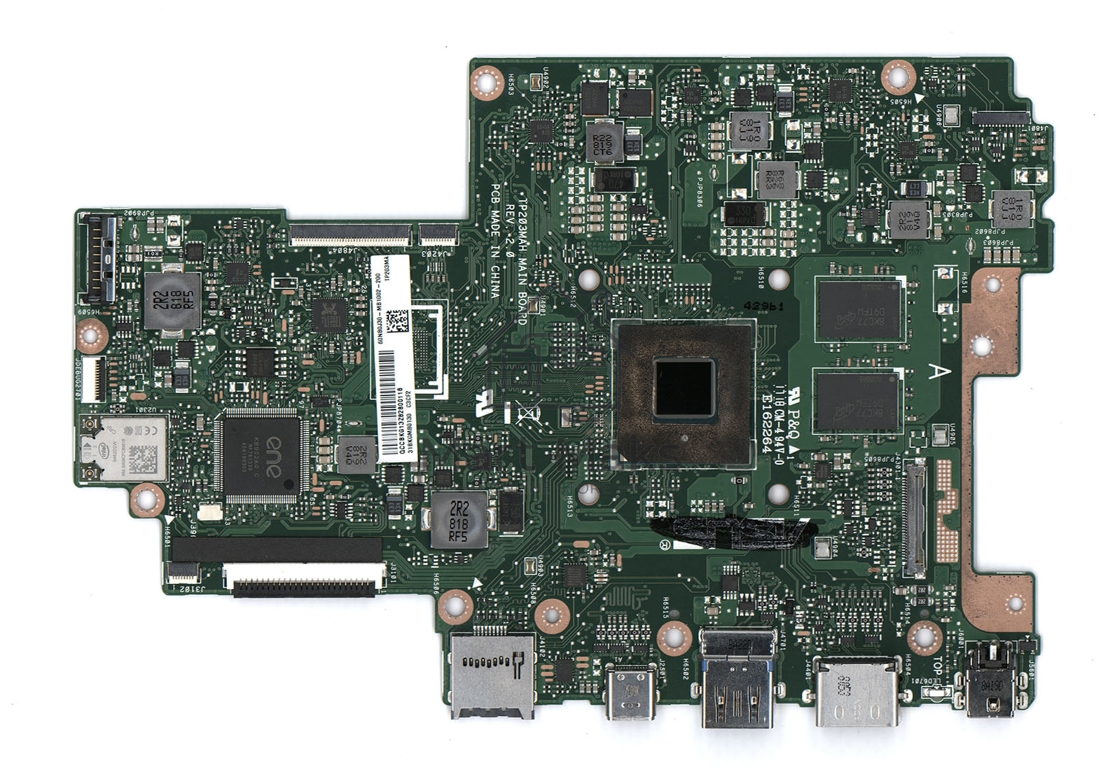 Материнская плата для Asus TP203MA 4G/N5000 90NB0J30-R00010