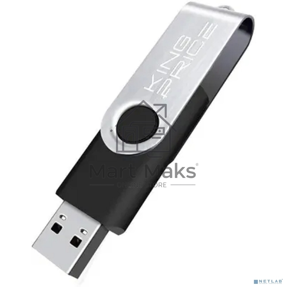 Флешка USB R/W KingPrice 16GB KPFD2 KPFD2A016ABK USB2.0 черный
