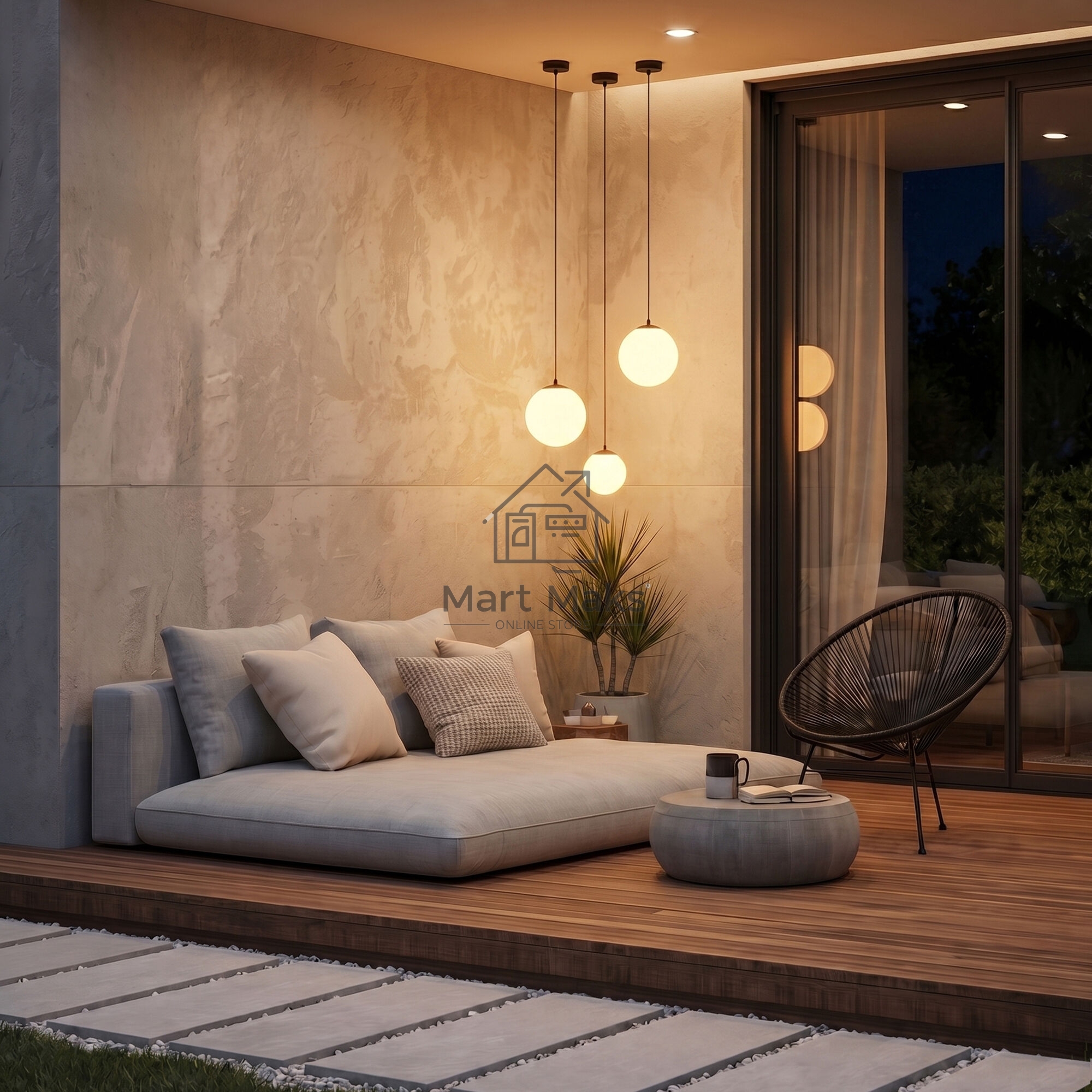 Sfera H D150 (35158/H) Светильник садово-парковый черный