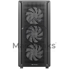 Корпус DeepCool CC550 4F, Midi-Tower, чёрный, 4 x 120 мм