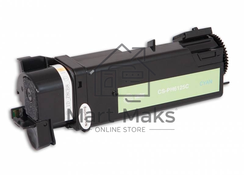 Картридж лазерный Cactus CS-PH6125C (106R01335) голубой (1000 стр.) для Xerox 6125/6125n
