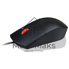 Мышь проводная Lenovo Essential черный, 1600 dpi, USB, кнопки - 3