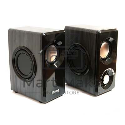 Колонки Dialog AST-25UP черный 2*3W RMS, активные
