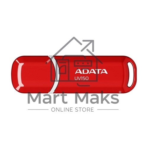 Флешка USB R/W ADATA Flash Drive 32Gb UV150 AUV150-32G-RRD USB3.0, Red