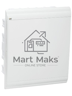 Бокс IEK MKP82-V-24-WD-41-10 ЩРВ-П-24 модуля встраив.пластик IP41 PRIME белая дверь