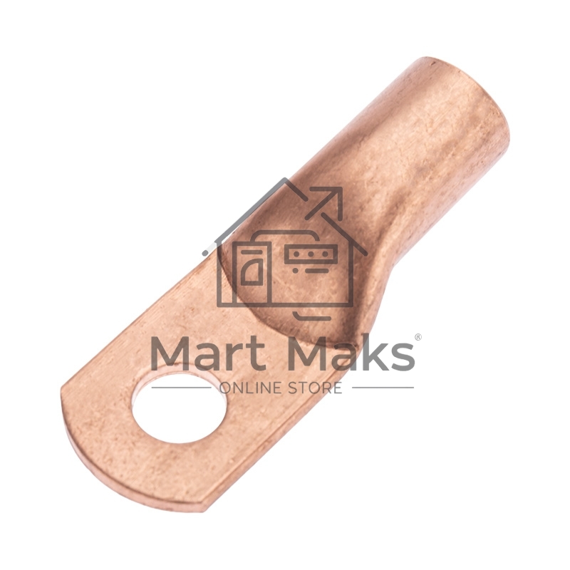 Наконечник медный Rexant ТМ 50-10-11 (50 мм² - Ø11 мм) (в упак. 5 шт.)