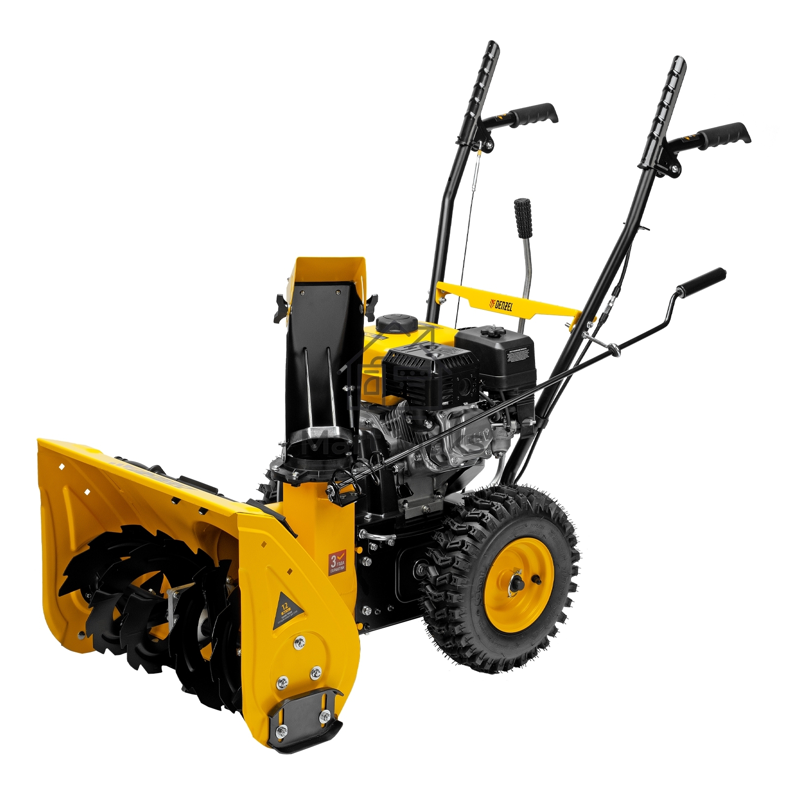 Бензиновая снегоуборочная машина SB 560, 212cc, ручной старт Denzel