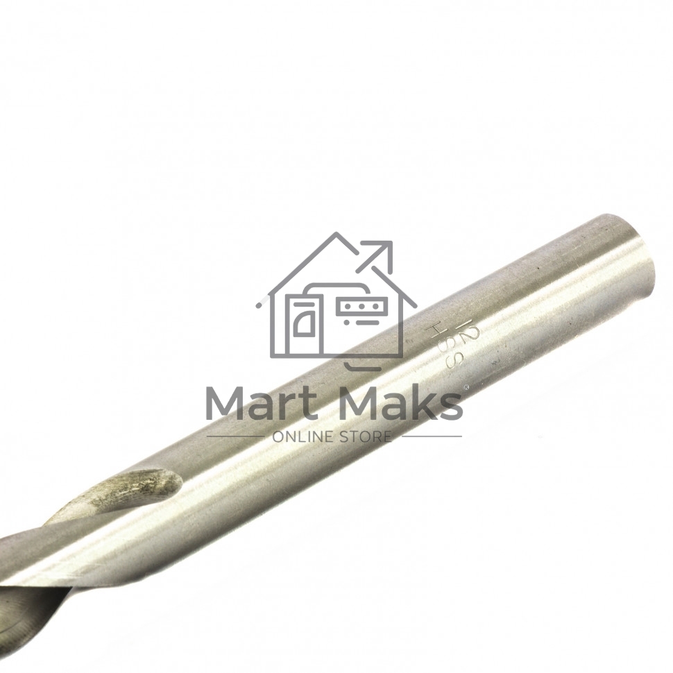 Сверло по металлу Matrix, 12,0 х 205 мм, полированное, удл., HSS, 5 шт. цил. хв.