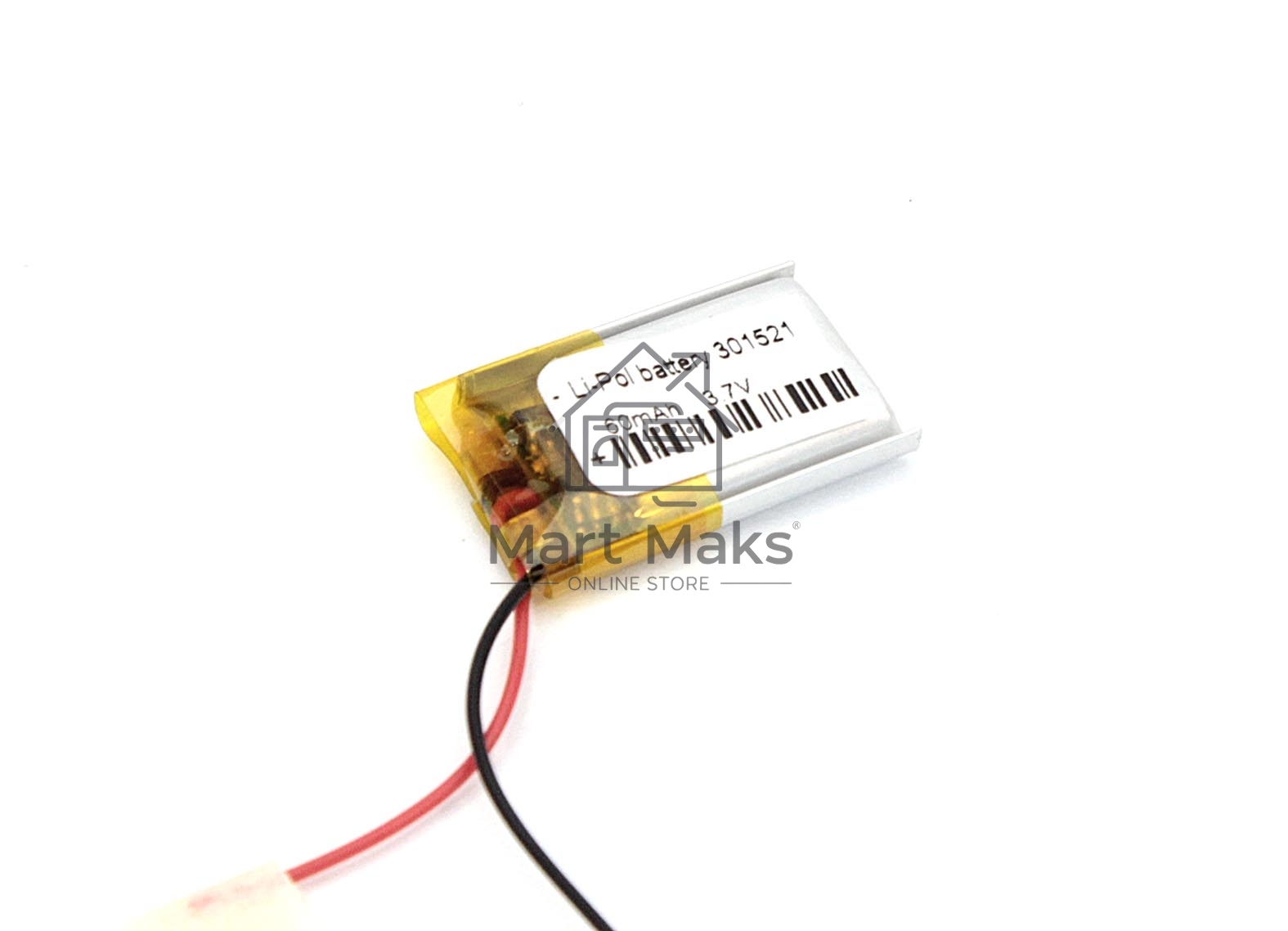 Аккумулятор Li-Pol (батарея) 3*15*21мм 2pin 3.7V/60mAh