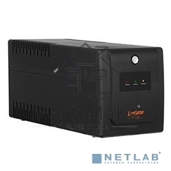 Источник бесперебойного питания ExeGate EP285541RUS SpecialPro UNB-850.LED.AVR.EURO.RJ.USB <850VA/480W, LED, AVR, 2 евророзетки, RJ45/11, USB, Black>