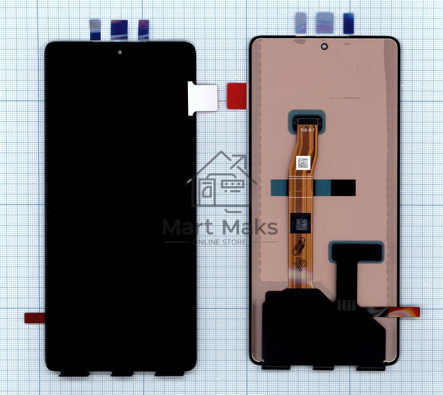 Дисплей для Huawei Honor Magic 5 Lite (OLED), черный