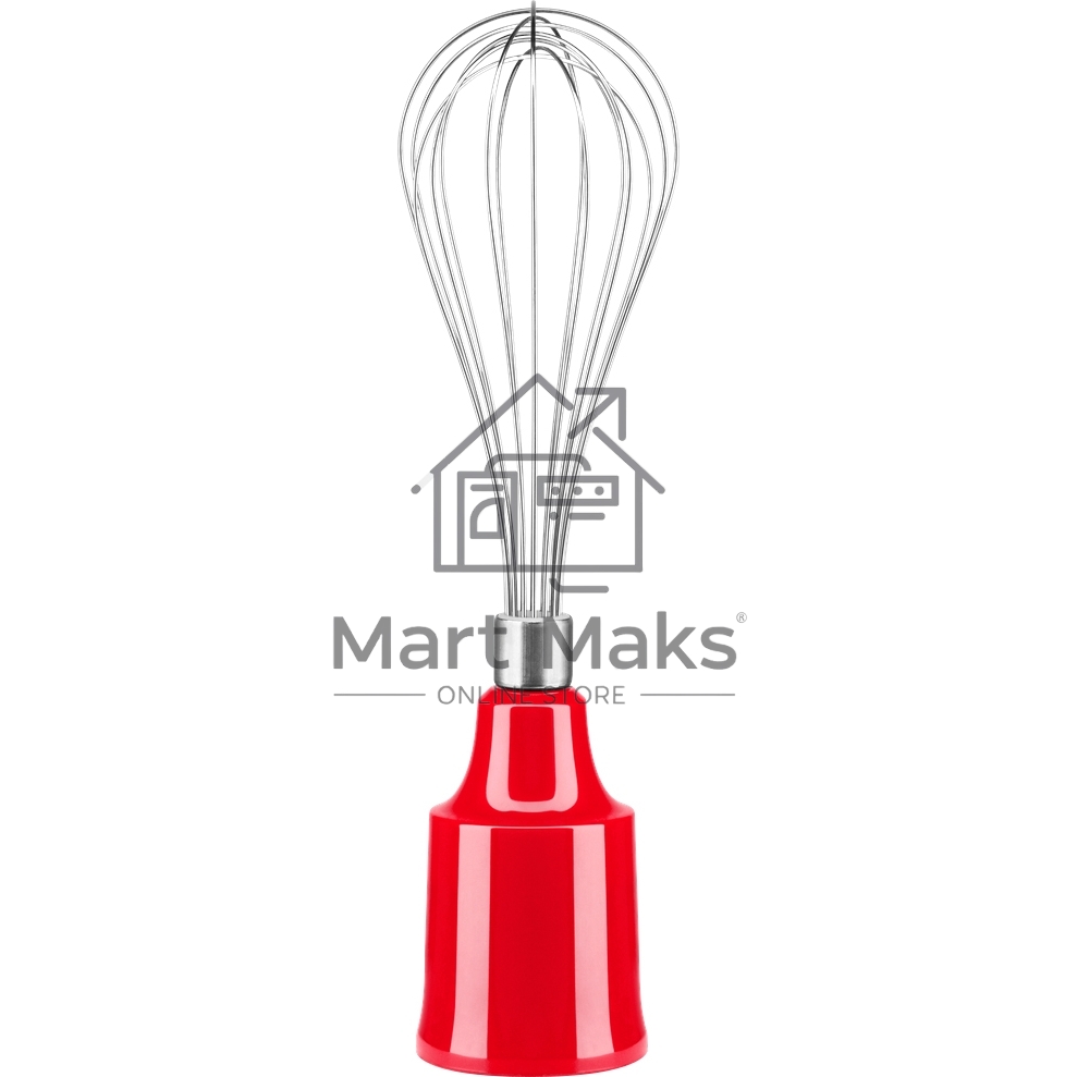 Блендер погружной KitchenAid 5KHBV83EER с аксессуарами, Красный