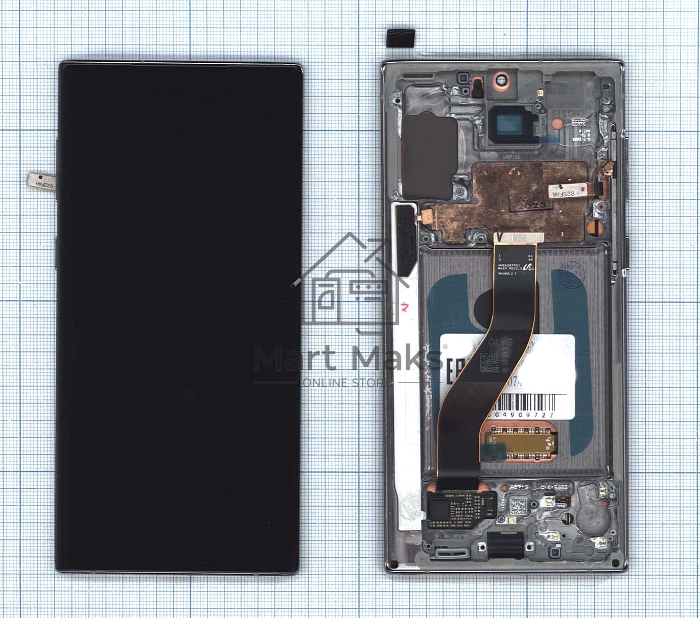 Дисплей для Samsung Galaxy Note 10 SM-N970F/DS Silver