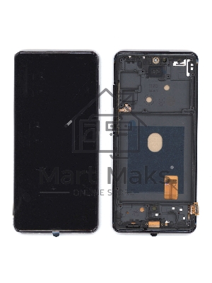 Дисплей для Samsung Galaxy S20 FE SM-G780F в сборе с тачскрином OLED черный
