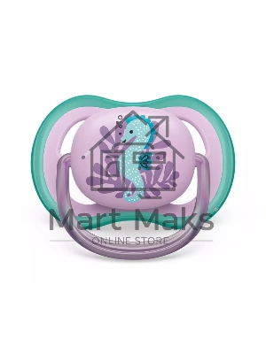 Пустышка Philips ultra air, морской конек, 6-18 мес., 1 шт.