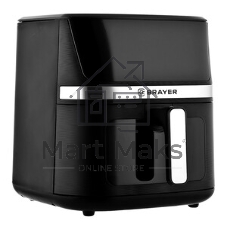 Аэрогриль Brayer 2038BR черный, 1600 Вт, 7 л, сенсор, 12 программ