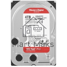 Жесткий диск Western Digital SATA 4Tb 5400 6Gb/S 256MB RED PLUS