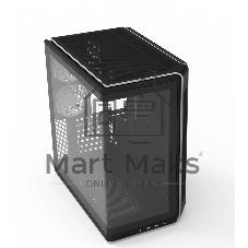 Компьютерный корпус ZALMAN MidTower P60 black (ATX, без БП, 2xUSB 3.0+USB Type C, 5x120мм ARGb) (Zalman P60 Black)