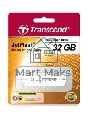 Флешка USB Transcend 32Gb Jetflash 370 TS32GJF370 USB 2.0 белый