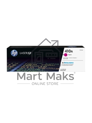 Картридж лазерный Hewlett-Packard HP 410A CF413A пурпурный для HP LJ Pro M452, M477 2300стр.